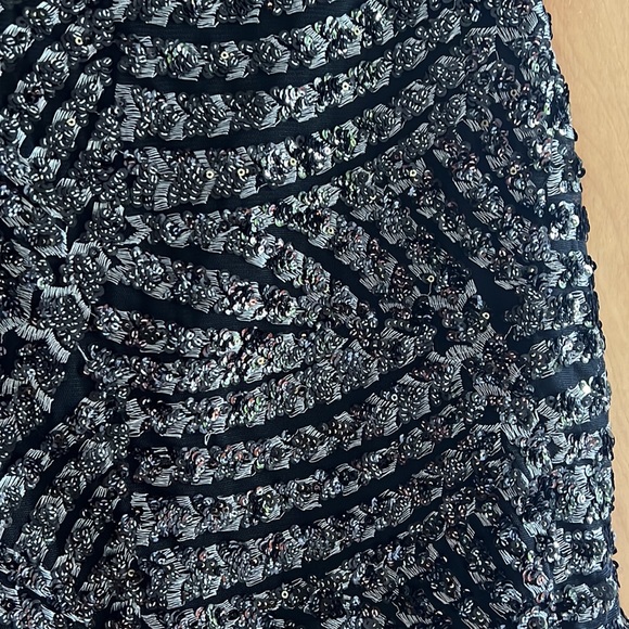 Zara Sequin Mini Skirt - Picture 3 of 5